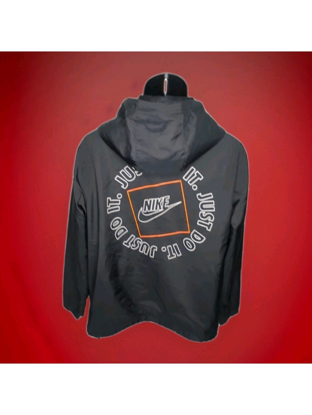 Nike Sportswear Just Do It Jacket Track Workout Gym Wind Pullover Mens Medium
